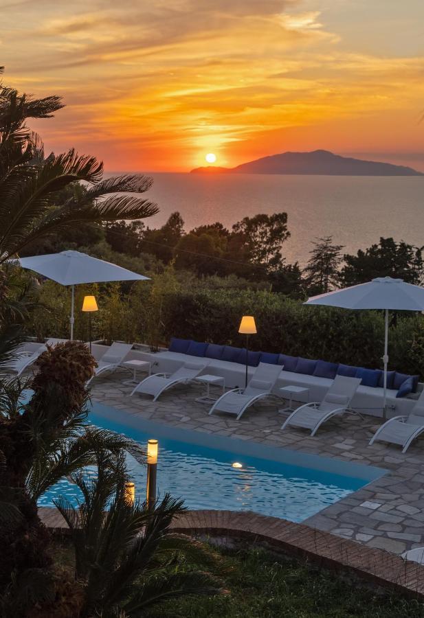 Capri Blue Luxury Villa Le Tre Monelle Anacapri  Extérieur photo