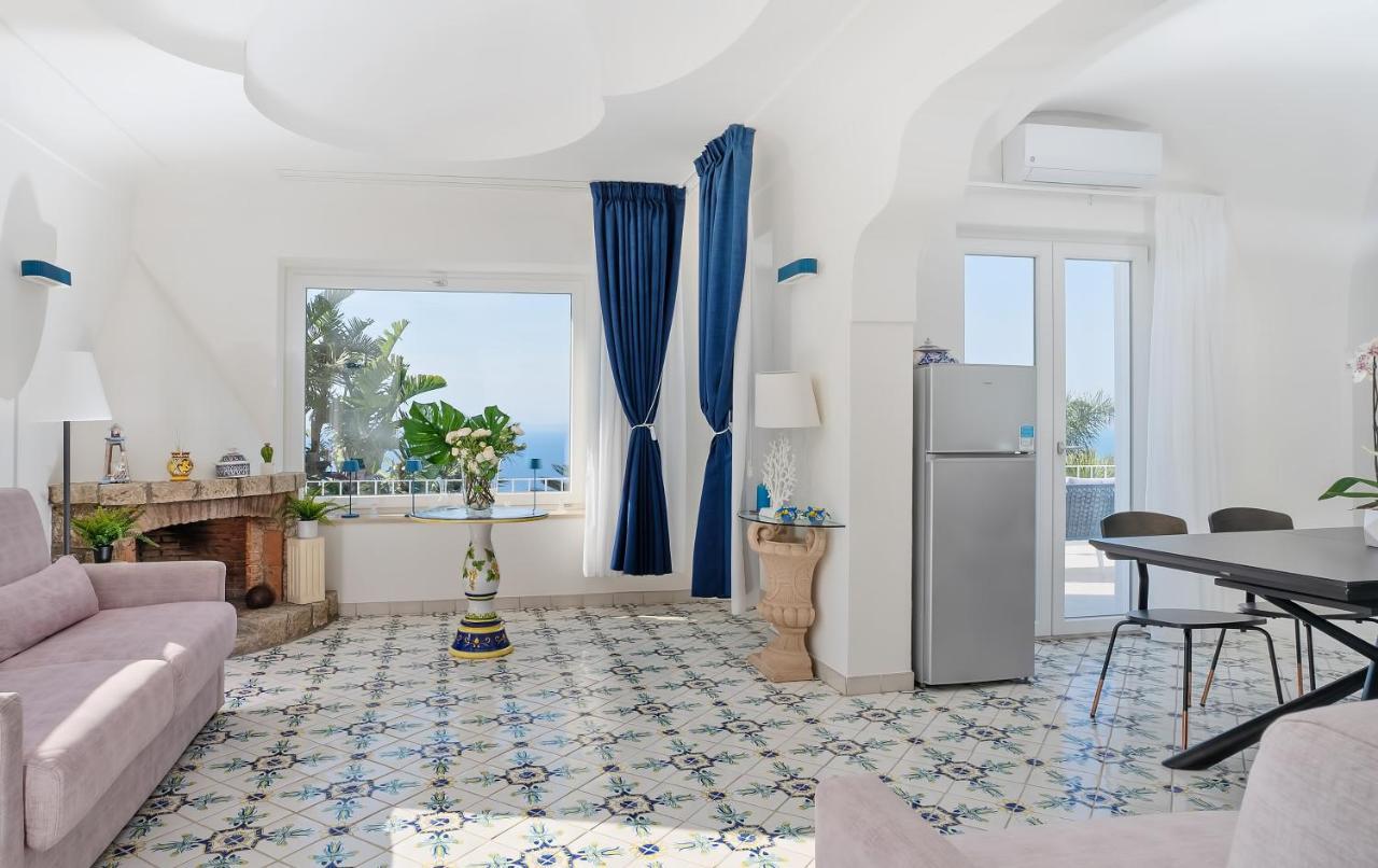 Capri Blue Luxury Villa Le Tre Monelle Anacapri  Extérieur photo